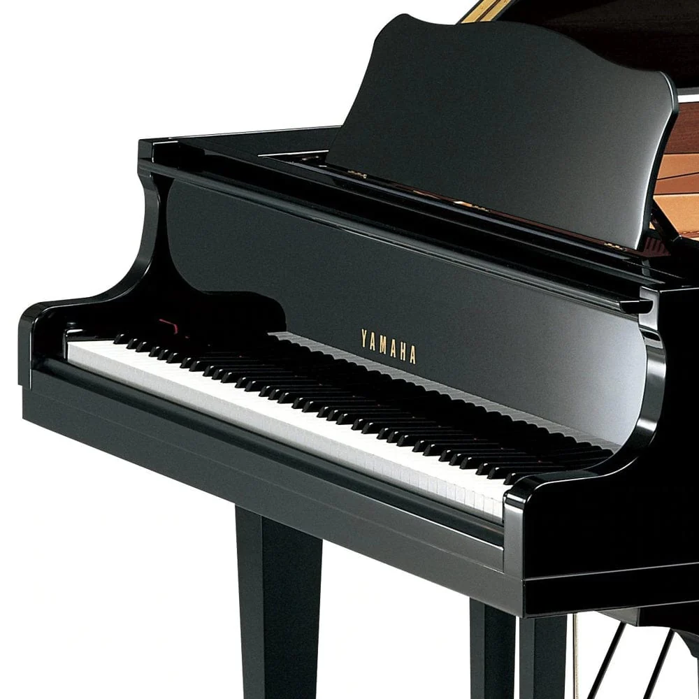 Yamaha GC2 Baby Grand Piano; Polished Ebony - Image 7
