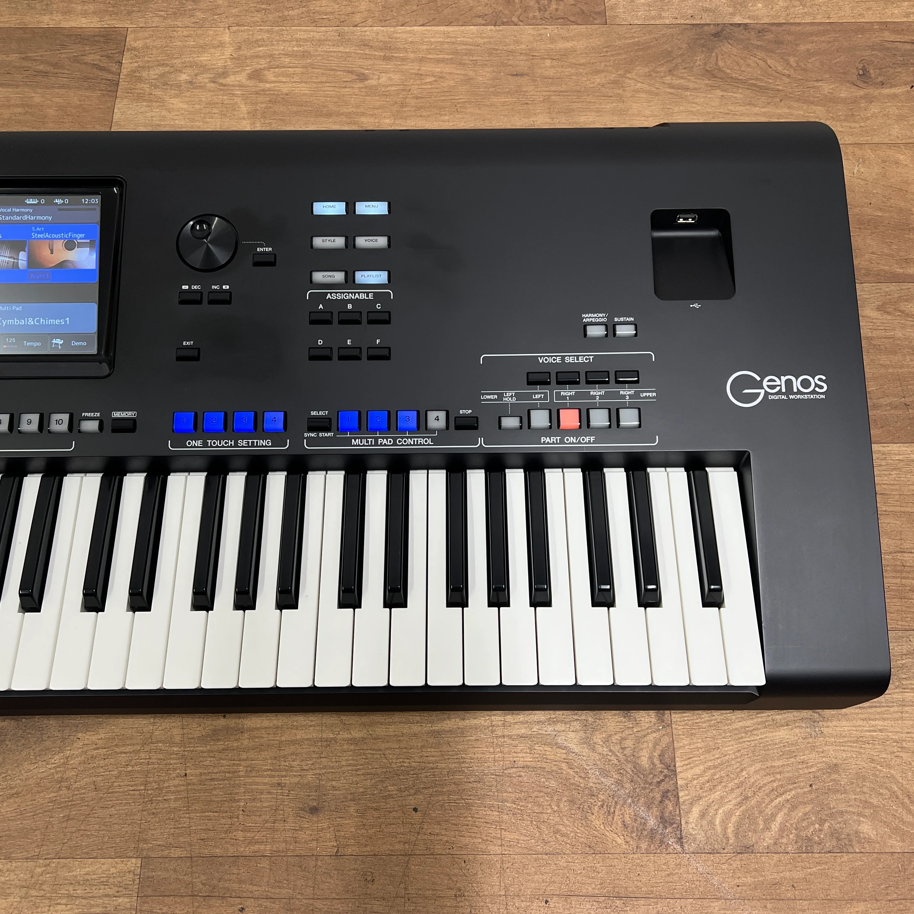 Yamaha Genos 1 Arranger Workstation Keyboard; Serial No: BEBM01035 | Second Hand - Image 4