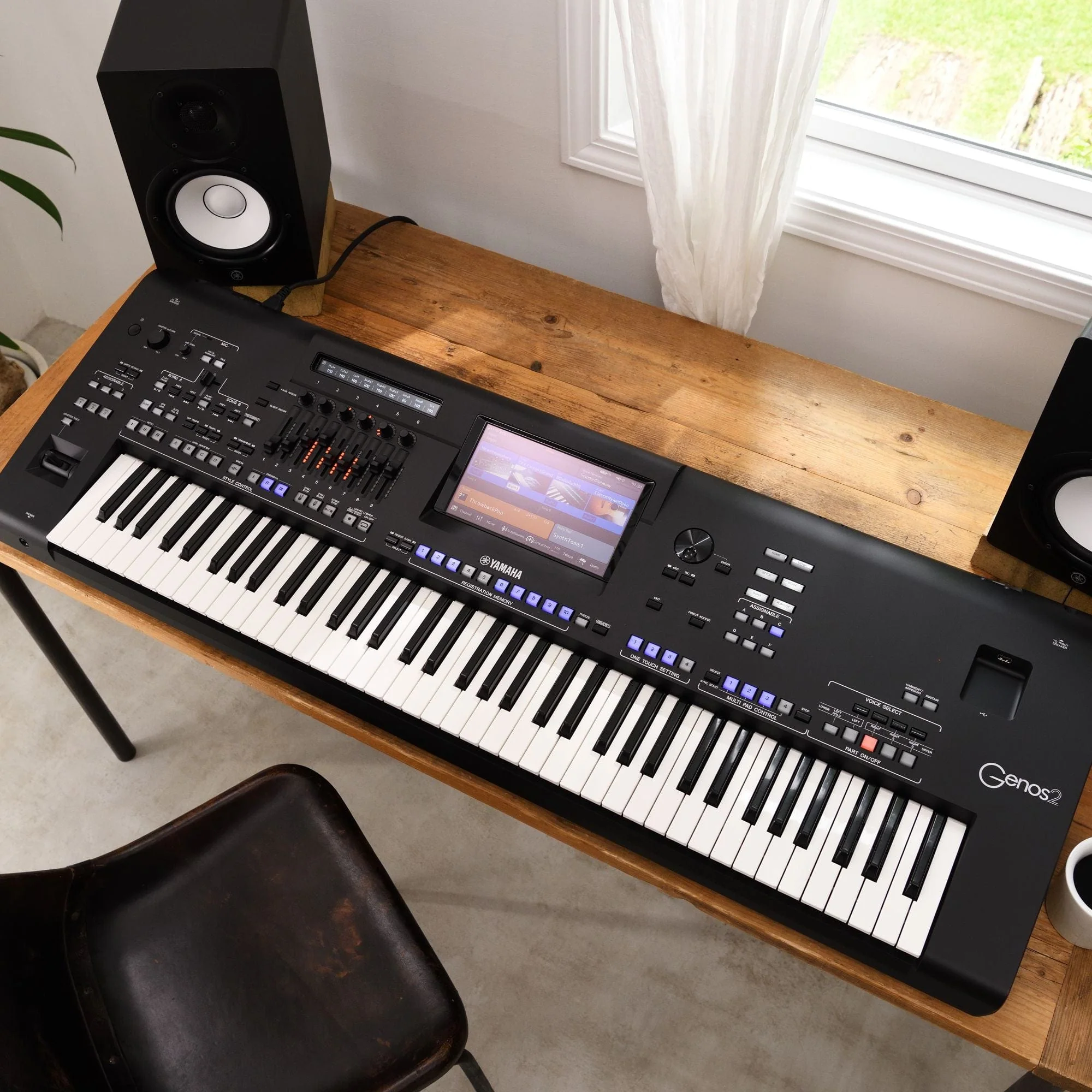Yamaha Genos 2 Keyboard + DB Opera Speakers - Image 4