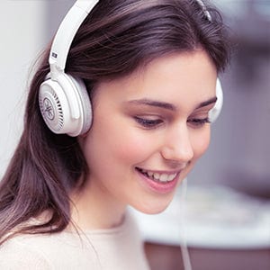 Yamaha HPH150 Headphones; White - Image 4