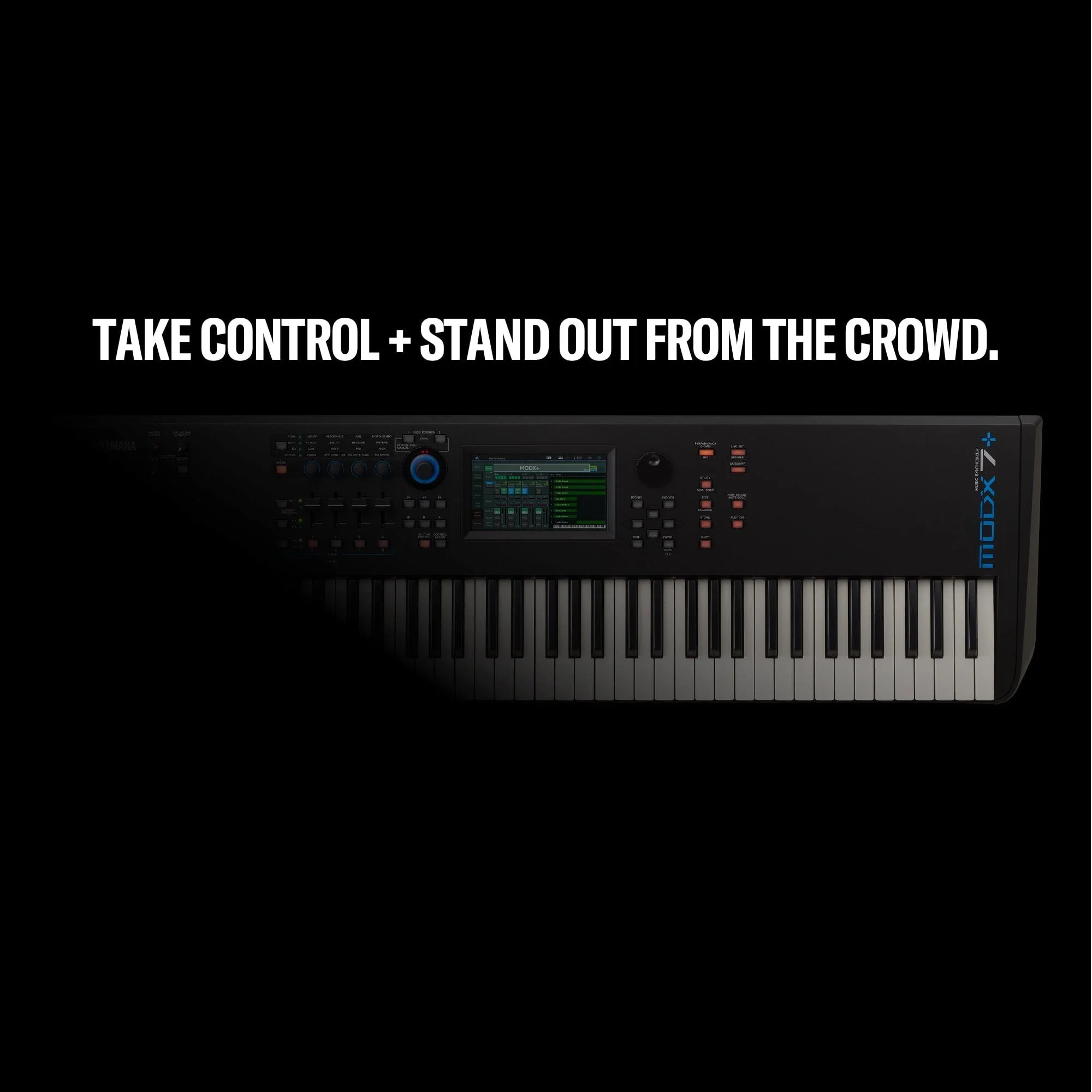 Yamaha MODX7+ Synthesizer Keyboard - Image 3
