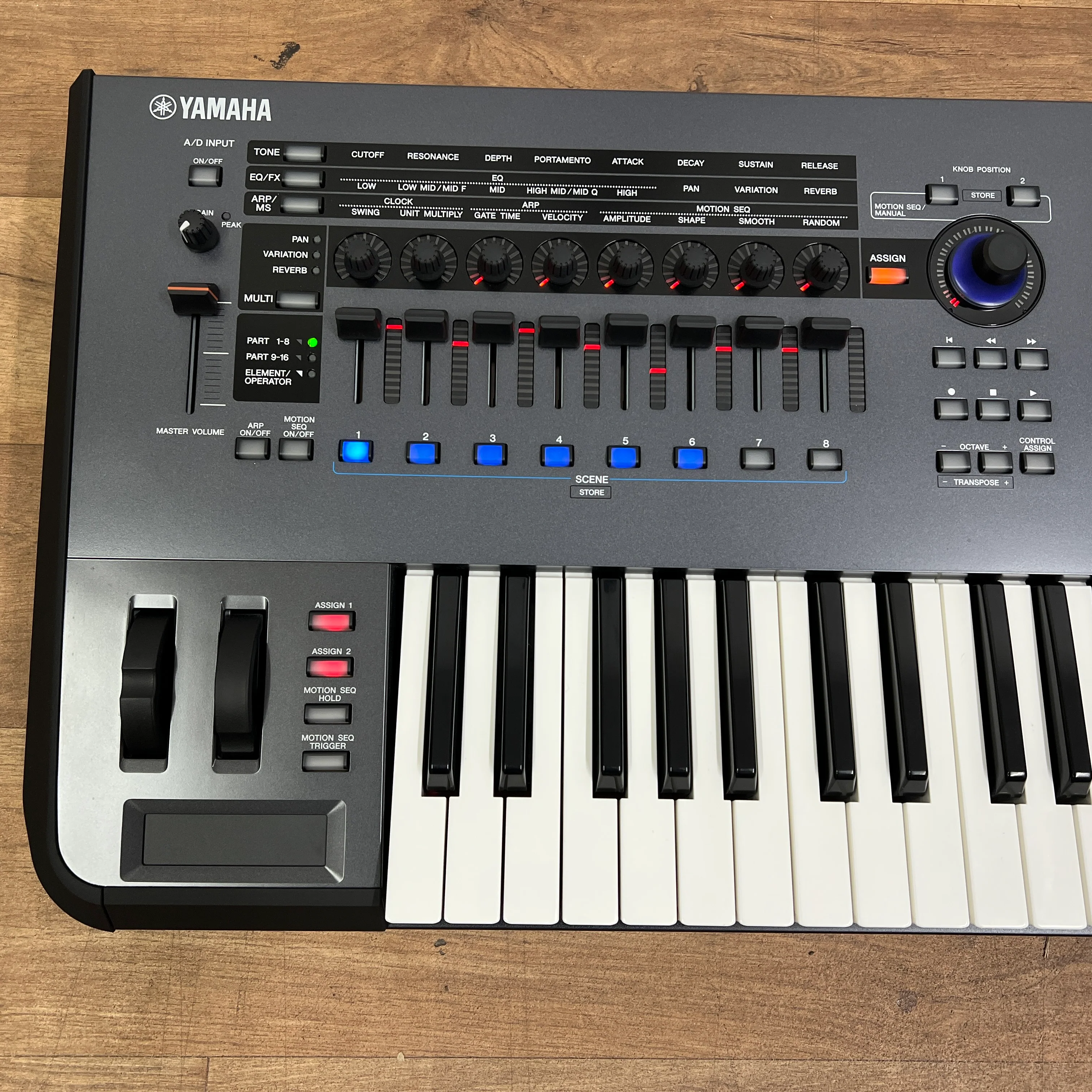 Yamaha Montage 6 Synthesizer Serial No: BAWN01005 | Second Hand - Image 3