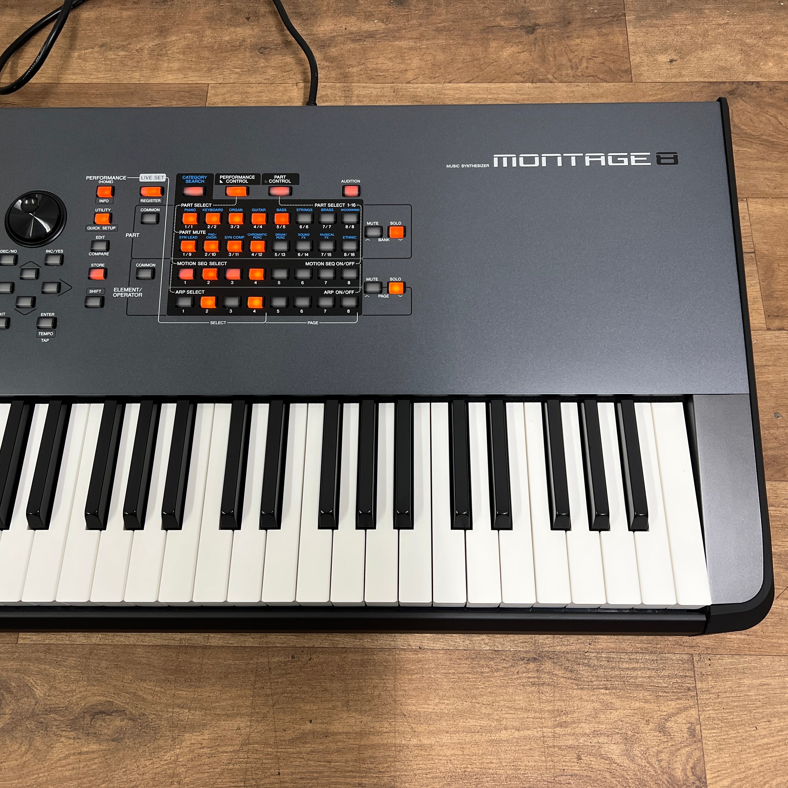 Yamaha Montage 8 Synthesizer Serial No: BAXY01008 | Second Hand - Image 4
