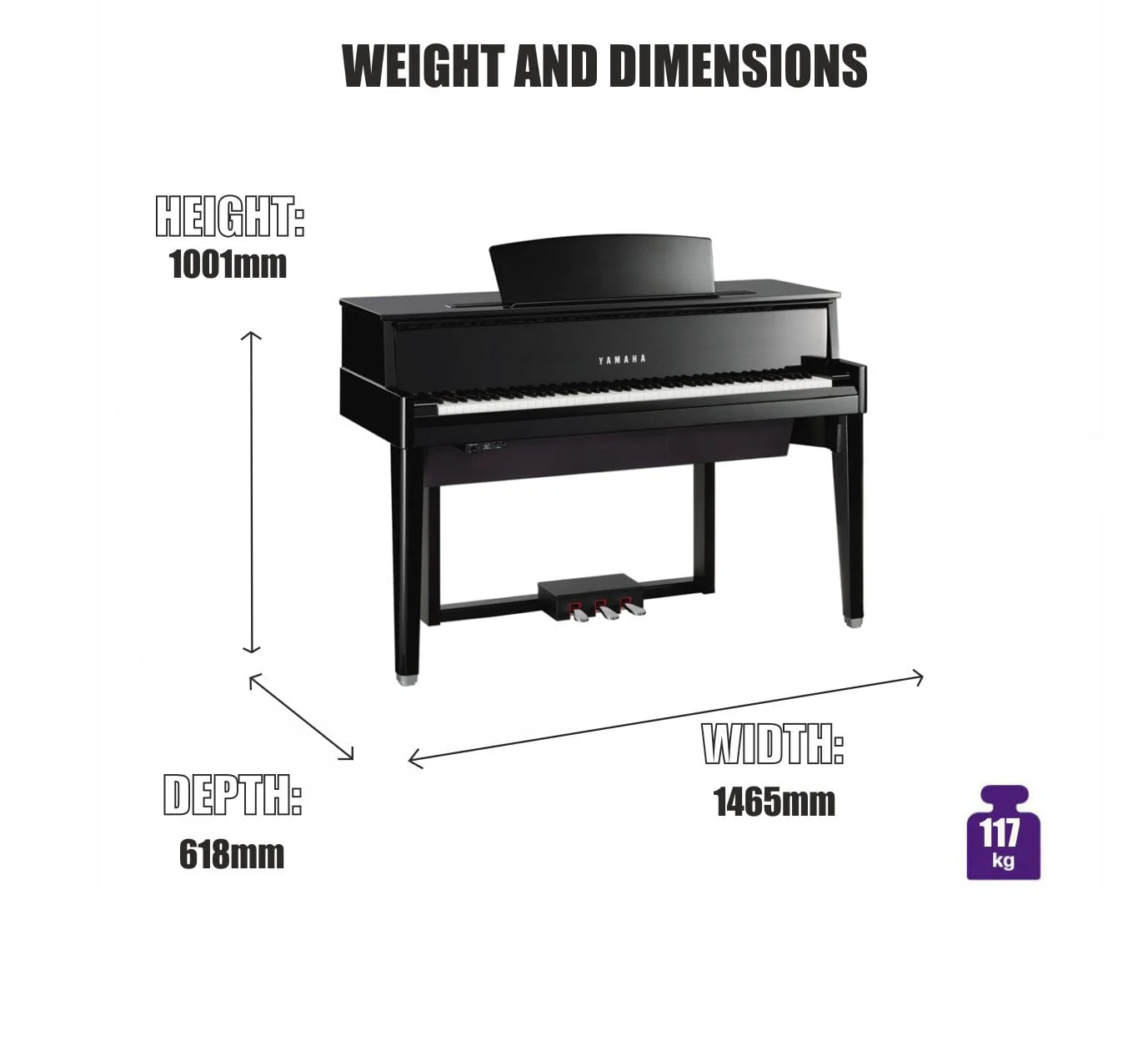 Yamaha N1x Digital Piano Value Package - Image 4