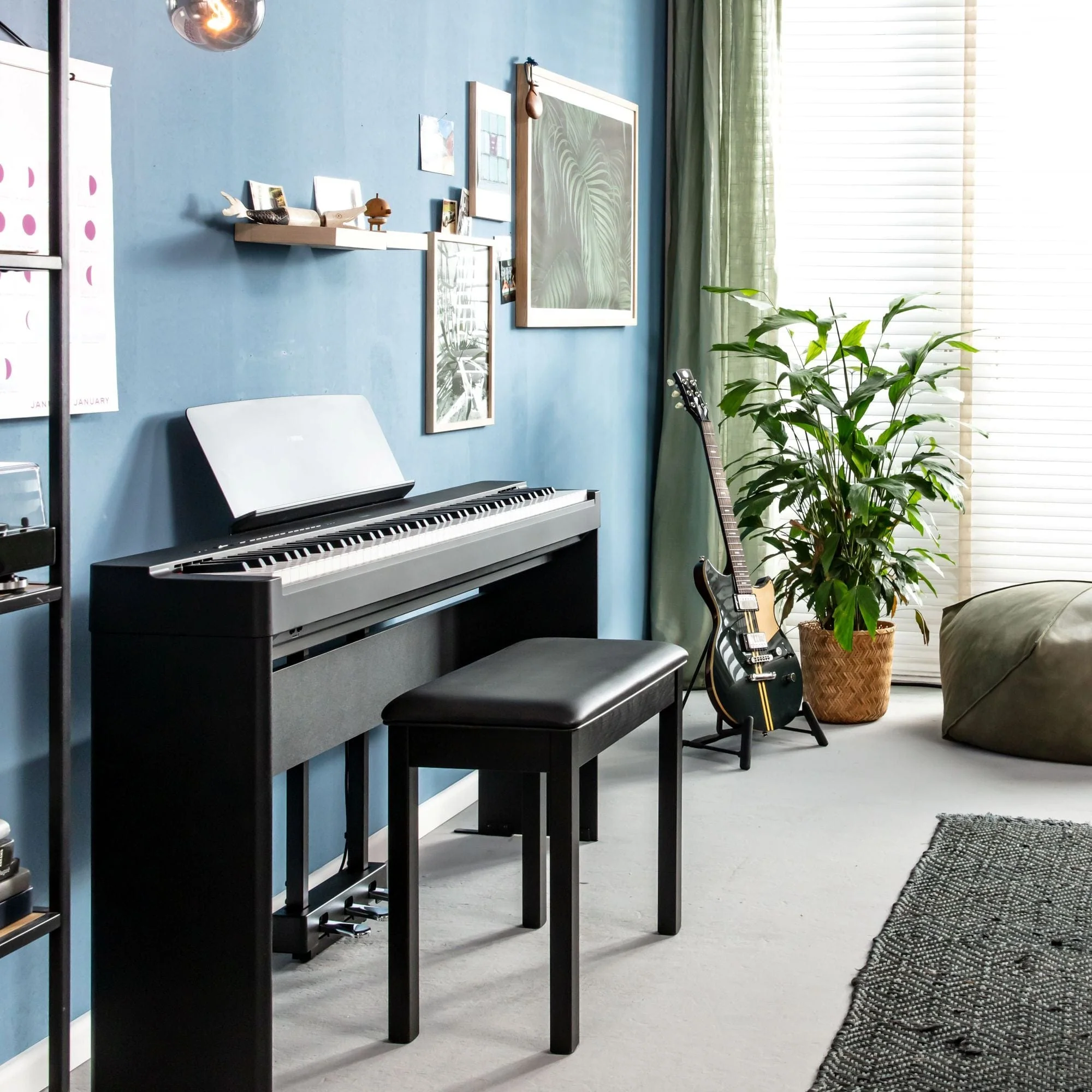 Yamaha P225 Black Piano Elite Package - Image 4