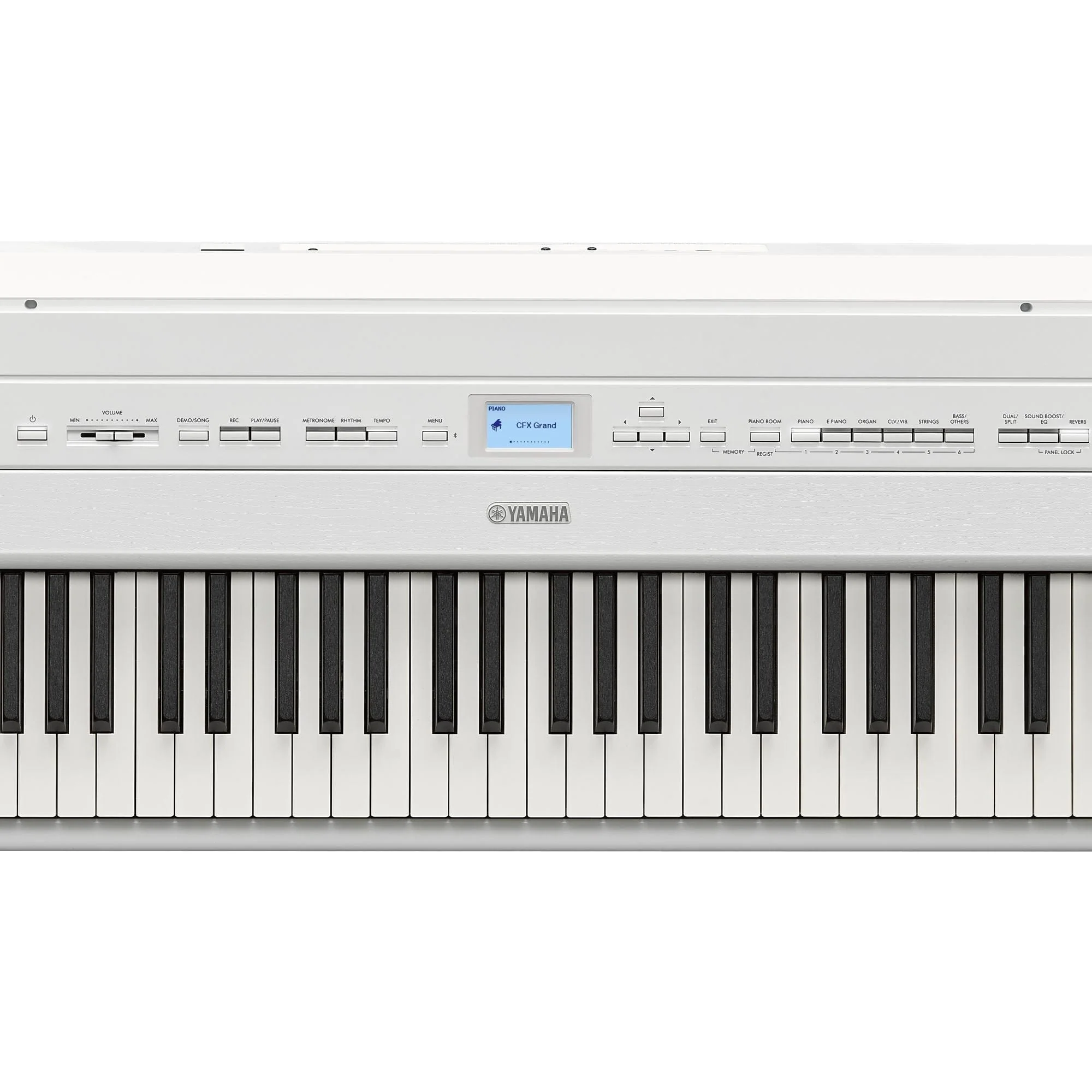 Yamaha P525 Digital Piano Premium Package; White - Image 4