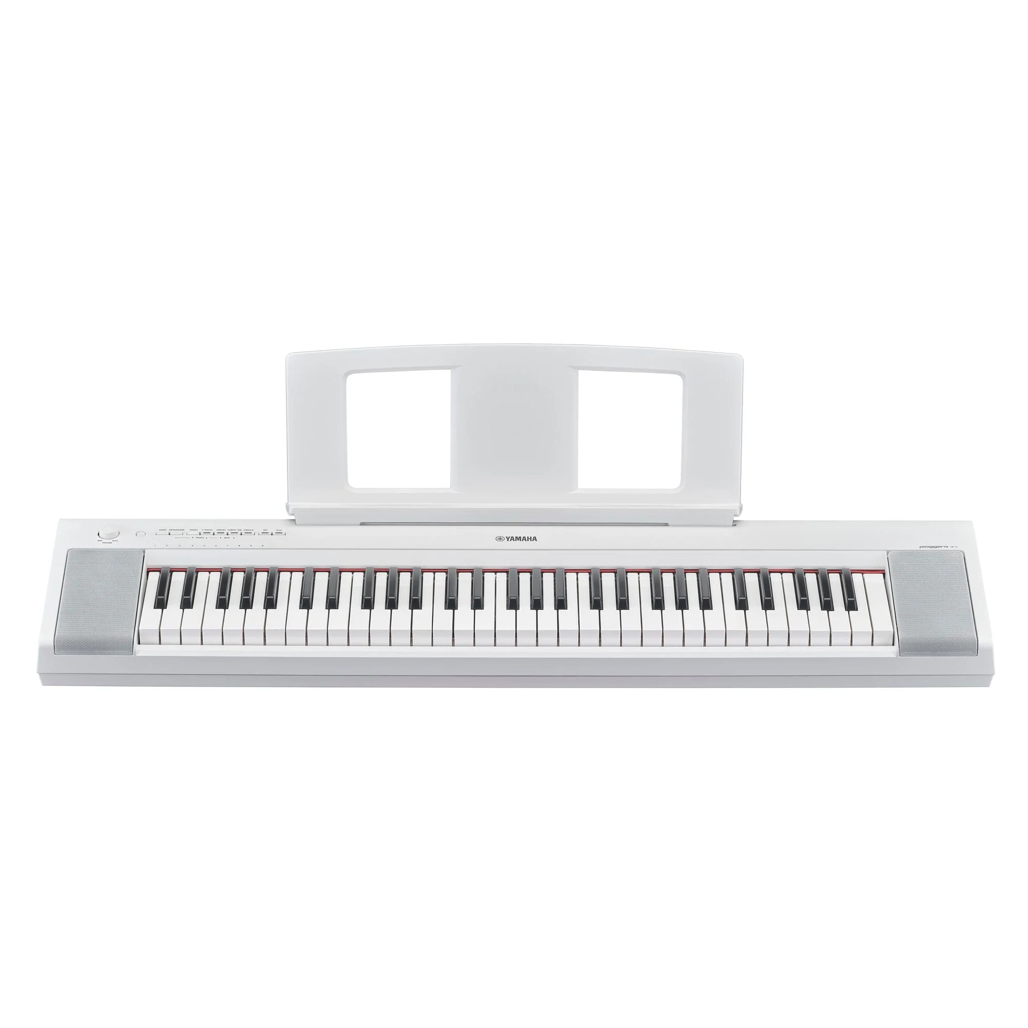 Yamaha Piaggero NP15 Smart Portable Piano; White - Image 3