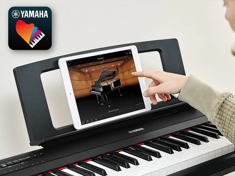 Yamaha Piaggero NP35 Smart Portable Piano; White - Image 6