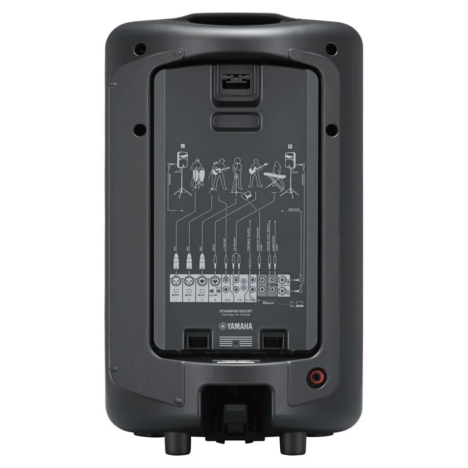 Yamaha Stagepas 600BT Portable PA System With Bluetooth - Image 6