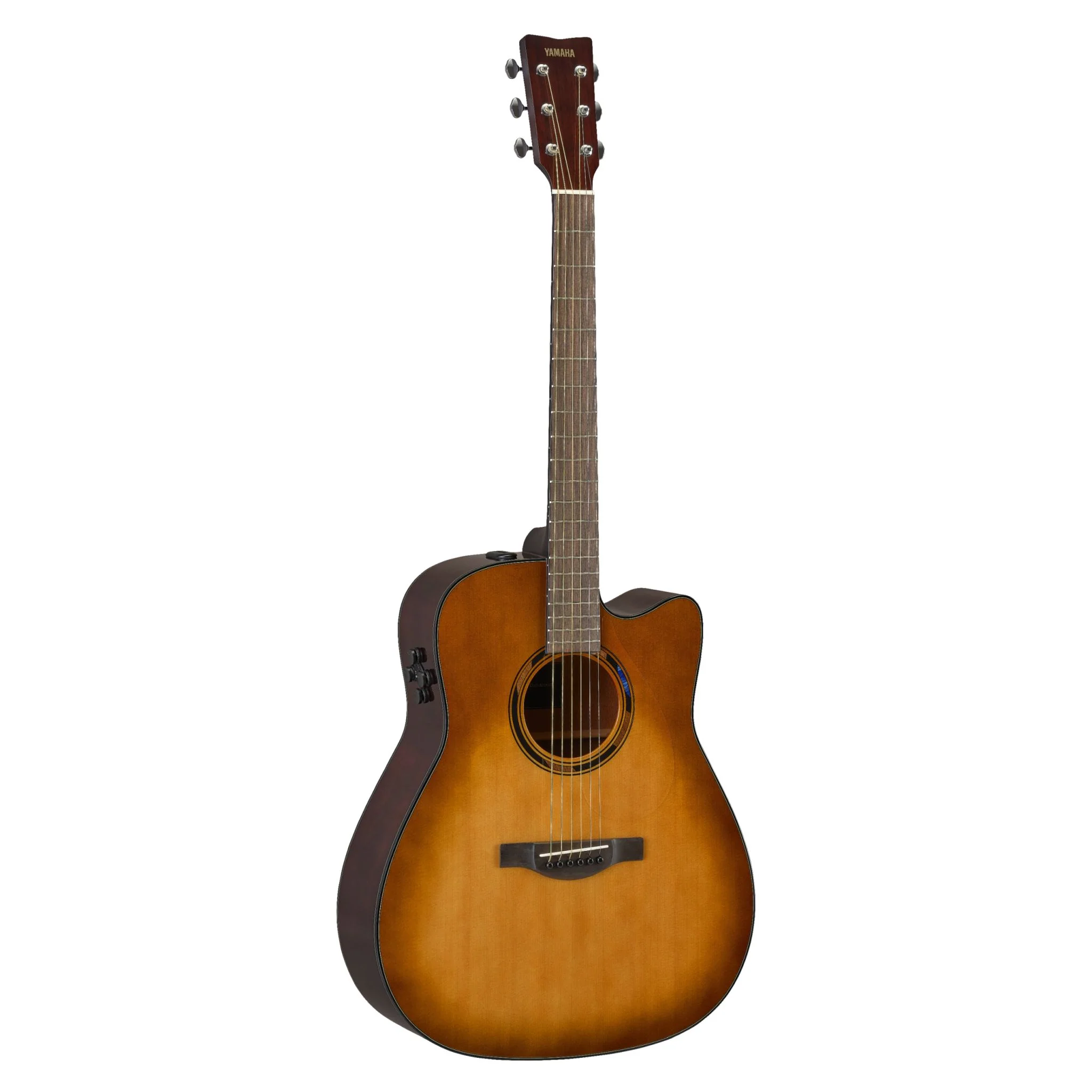 Yamaha TAG1C TransAcoustic Guitar; Sand Burst - Image 3