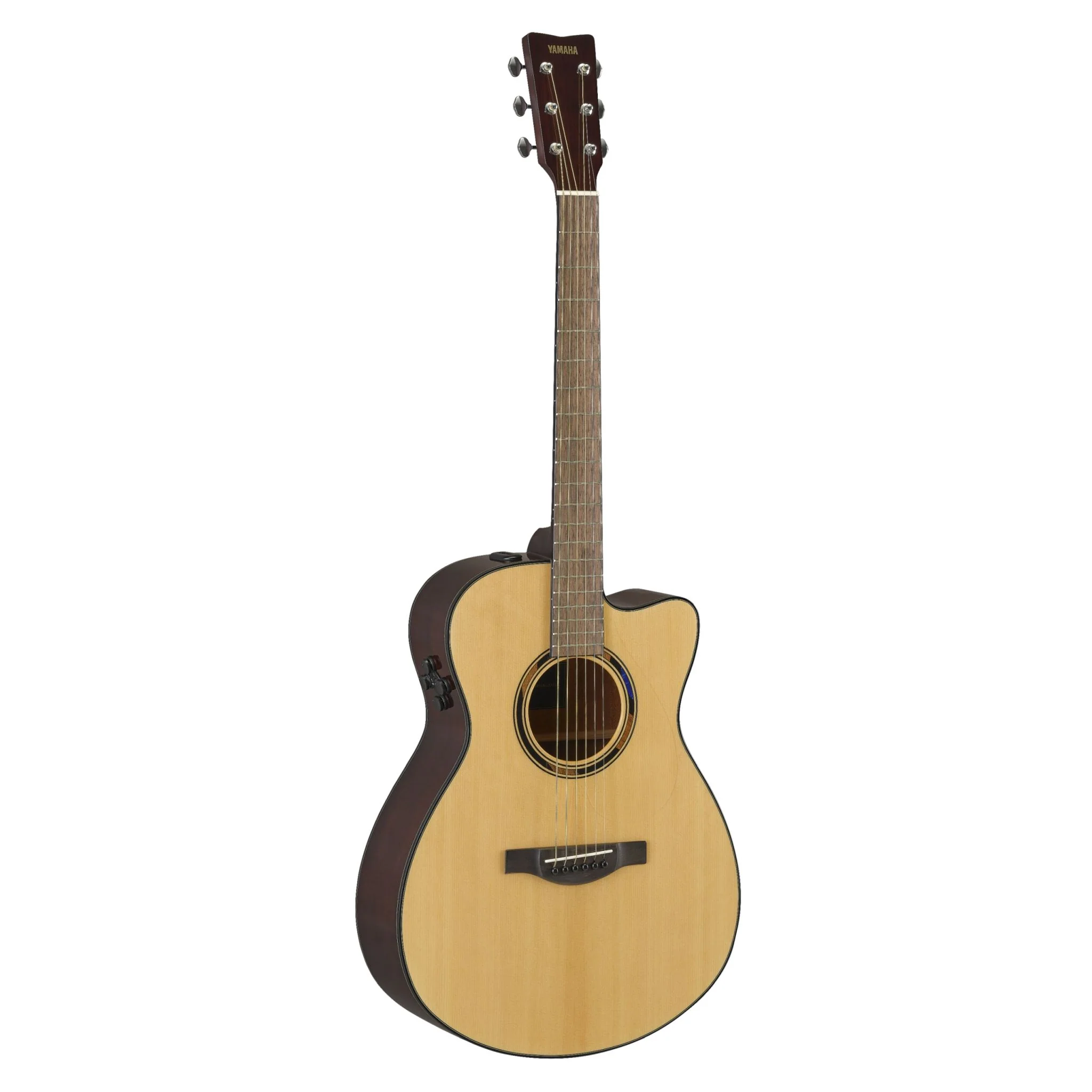 Yamaha TAS1C TransAcoustic Guitar; Natural - Image 3