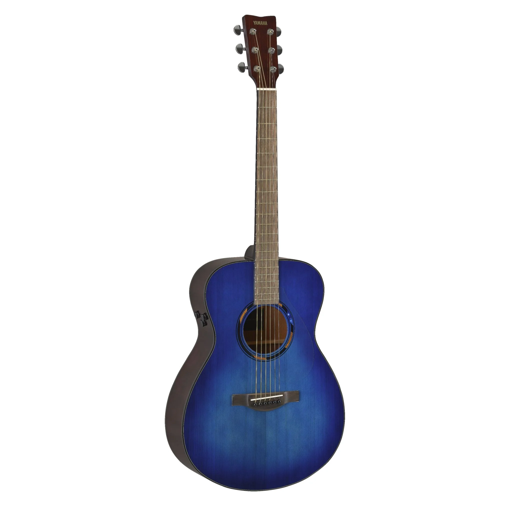 Yamaha TAS1E TransAcoustic Guitar; Ultra Marine - Image 3