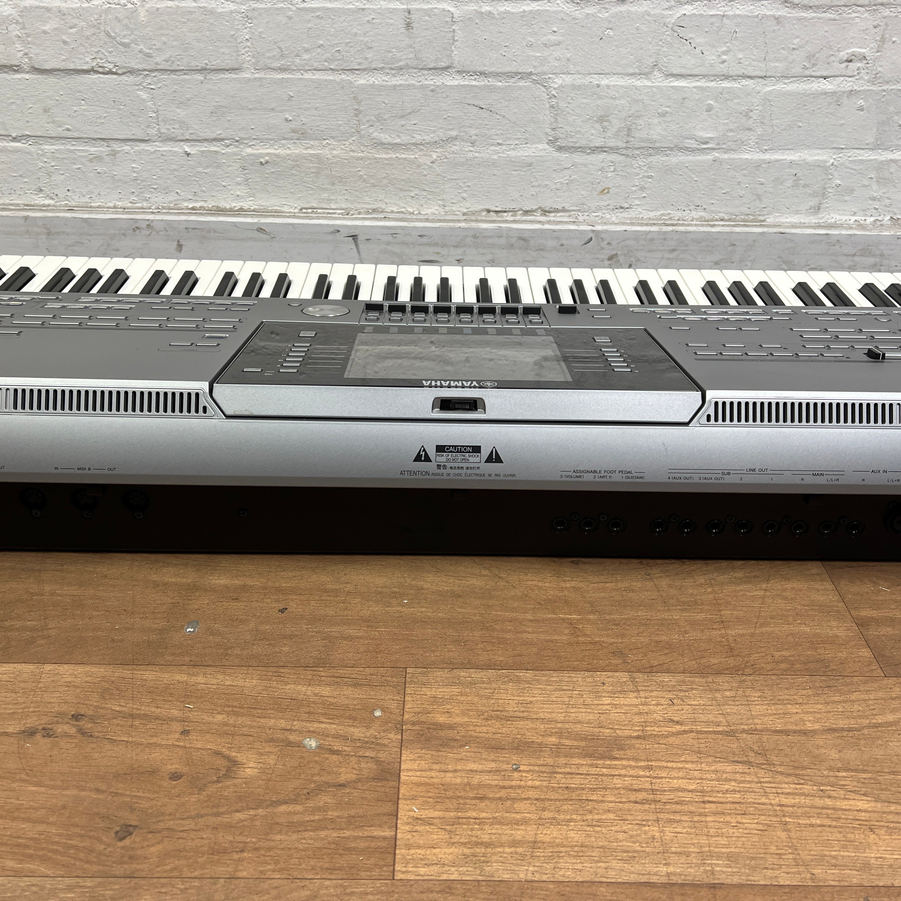 Yamaha Tyros 5 76 Keyboard With Speaker System; Serial No: BAVY01005 | Second Hand - Image 10