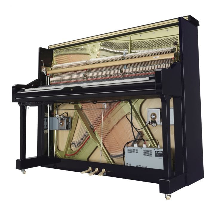 Yamaha U1 TA3 Transacoustic Upright Piano; Polished Ebony - Image 5